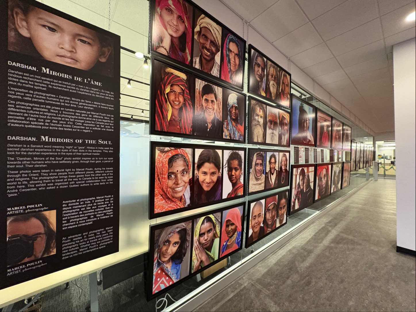 Le Cégep Drummond accueille une exposition photographique pour favoriser la rencontre des cultures
