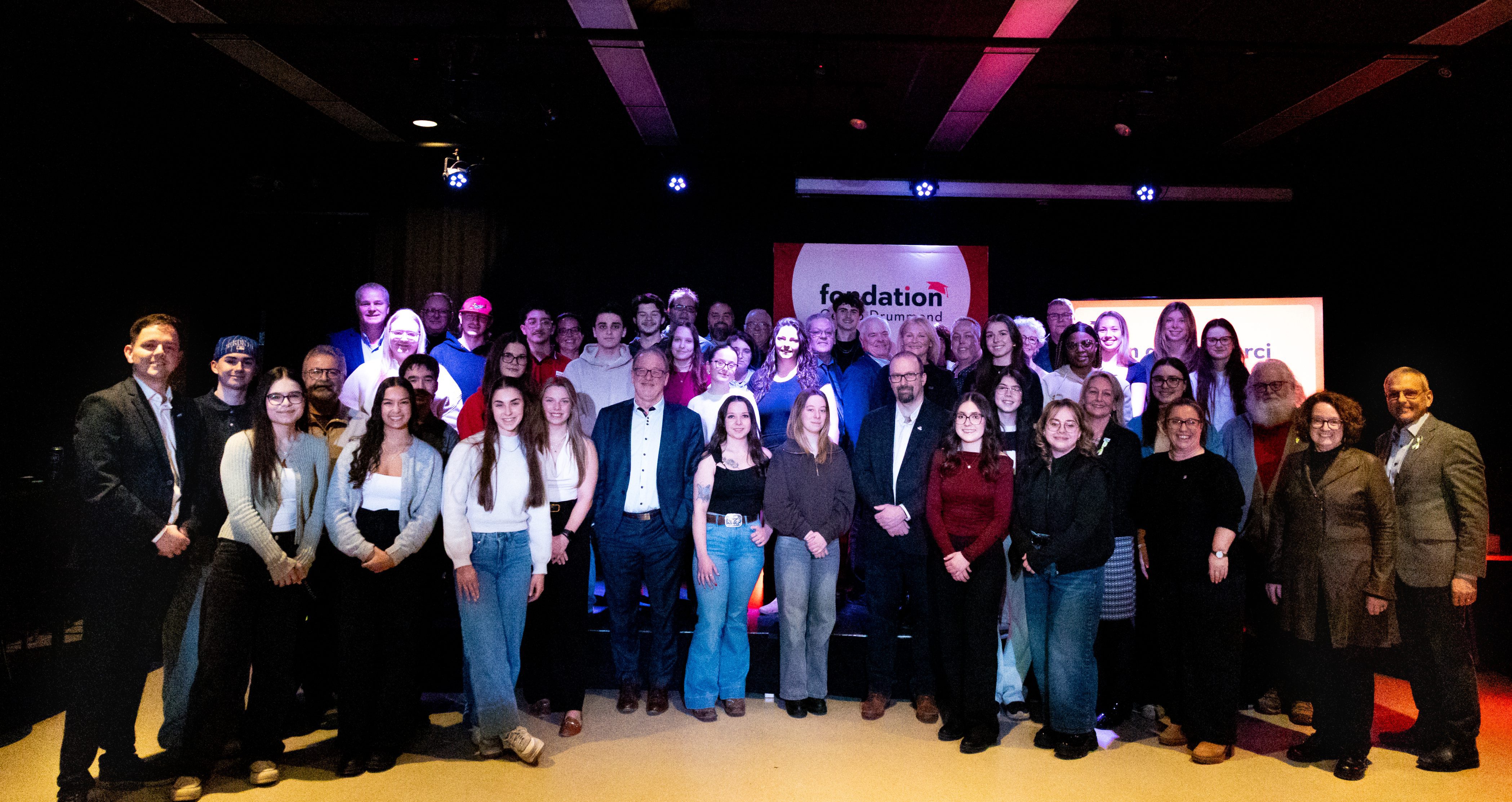 La Fondation du Cégep de Drummondville et la MRC de Drummond célèbrent la réussite de 29 étudiantes et étudiants