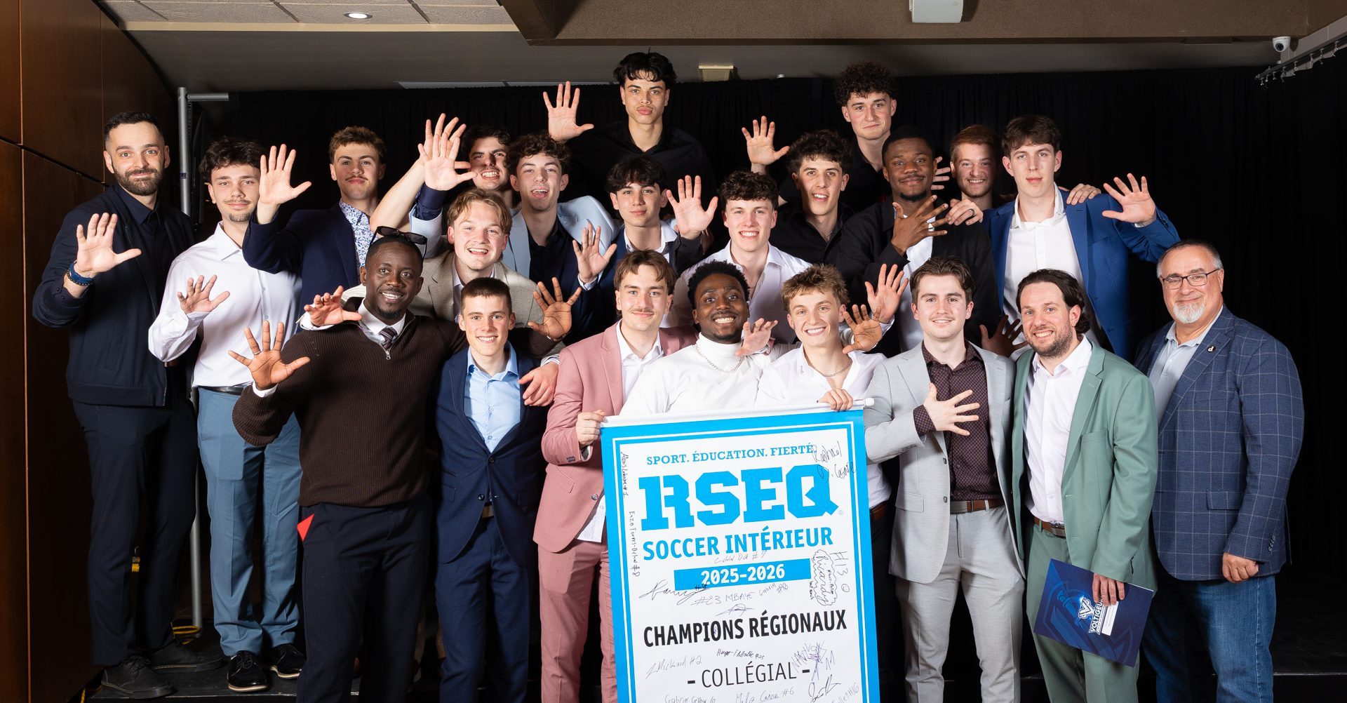 Les Voltigeurs du Cégep Drummond rendent hommage à l’excellence sportive et scolaire